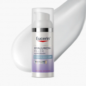 EUCERIN HYALURON-FILLER+LONGEVITY EPIGENETIC ARCÁPOLÓ ÉJSZAKAI - 50ML
